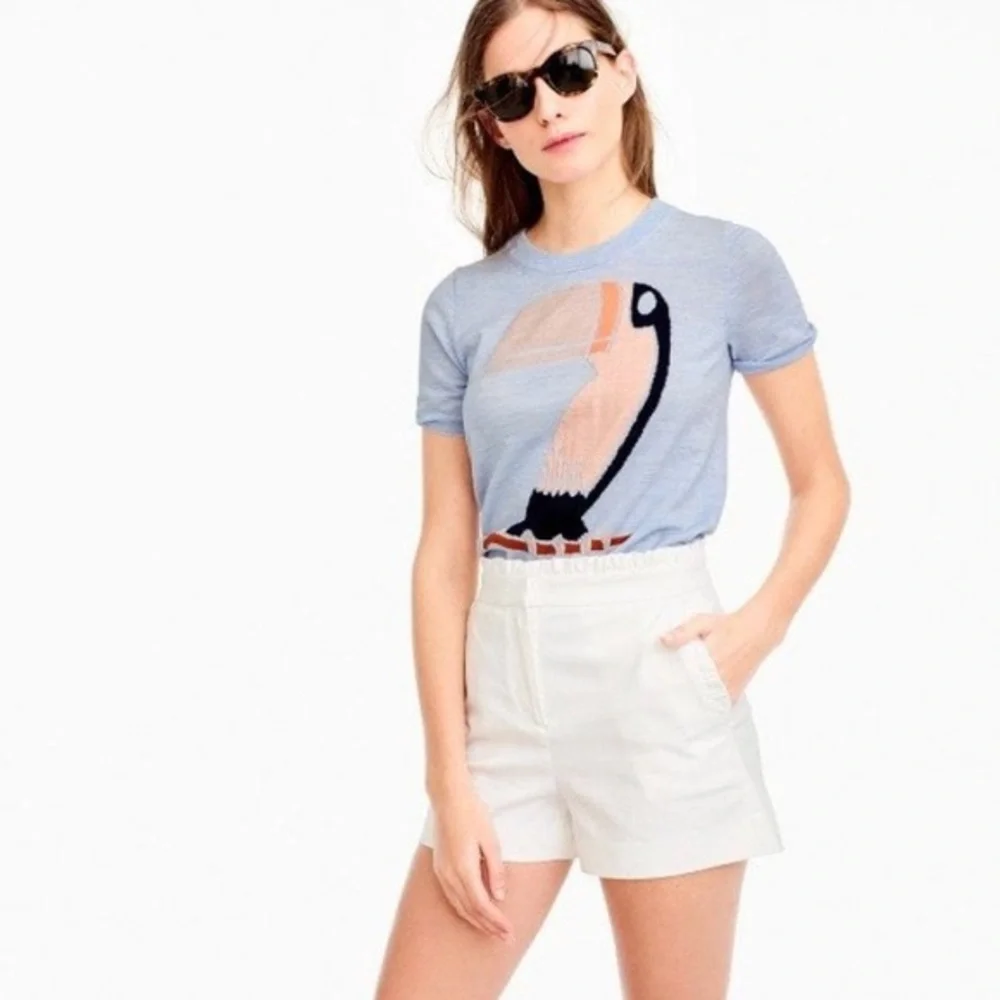 JCrew Ruffled Short - Picture 3 of 6